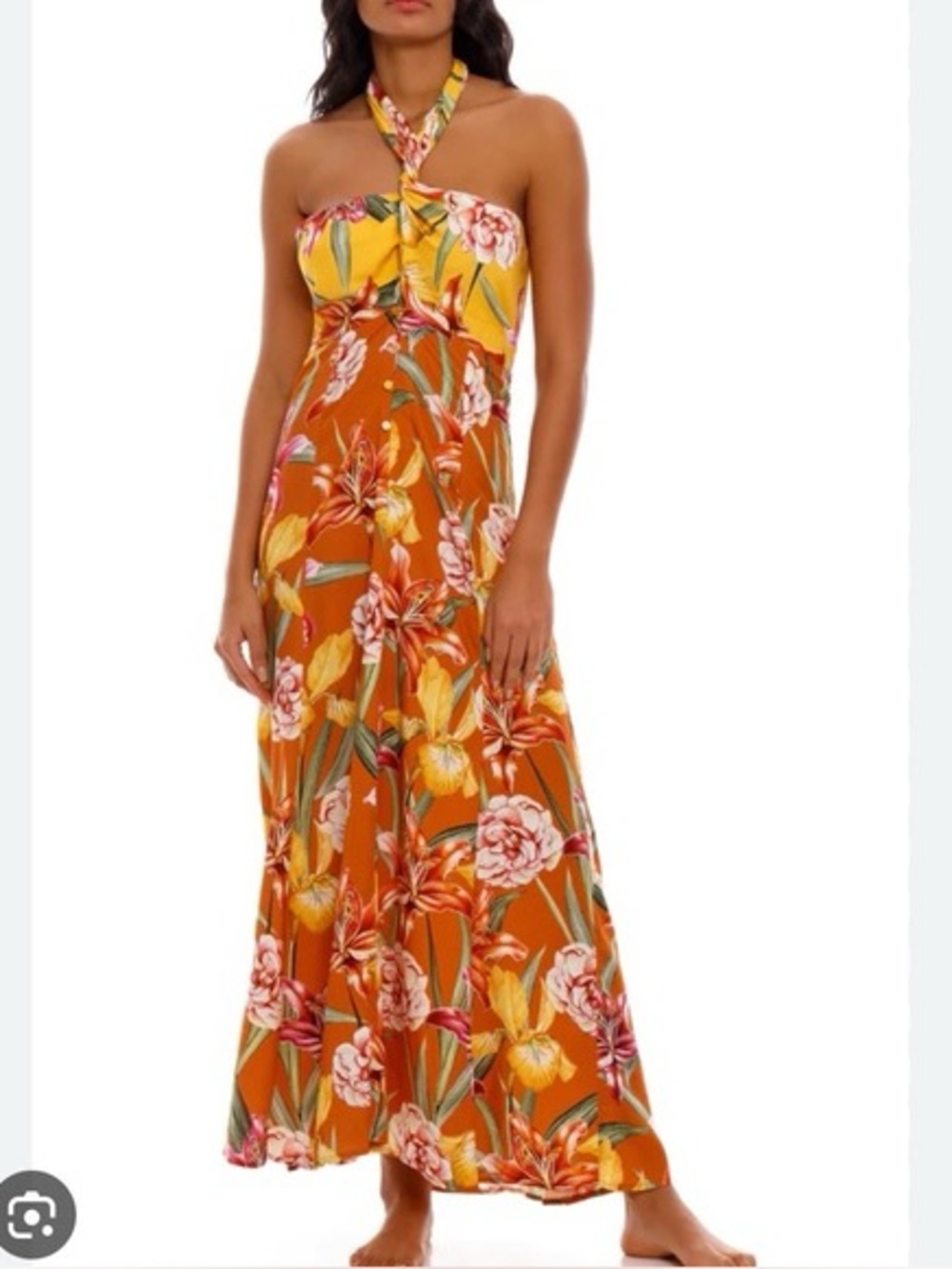 Agua Bendita Beck maxi dress - Picture 4 of 7